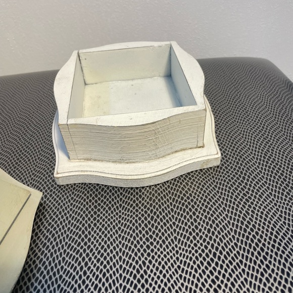 🌿$5 FARMHOUSE SHABBY CHIC Boho Trinket Box🎀 - Picture 7 of 8